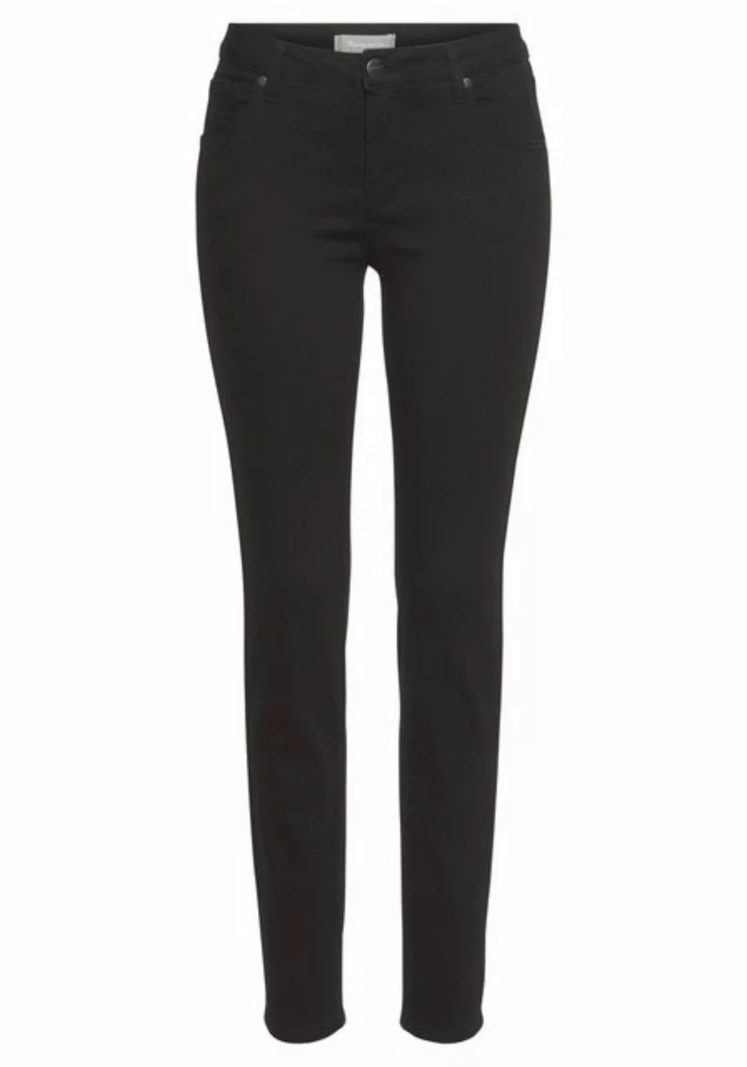 Tamaris Skinny-fit-Jeans schmale Beinform, normale Leibhöhe, 5-Pocket-Form, günstig online kaufen