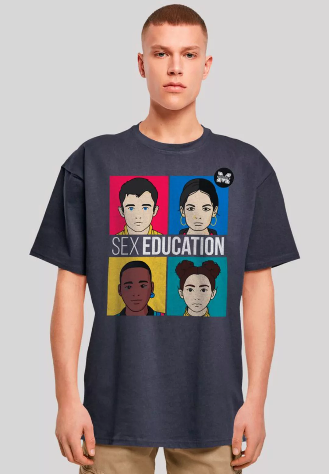 F4NT4STIC T-Shirt "Sex Education Teen Illustrated", Premium Qualität günstig online kaufen