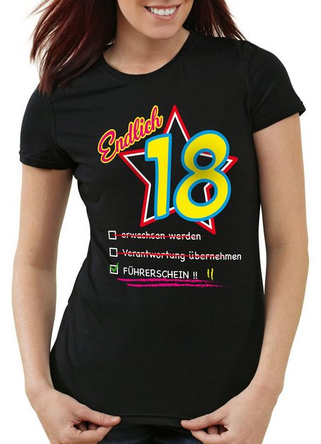 style3 T-Shirt Endlich 8 Führerschein Geburtstag Party Fun volljährig achtz günstig online kaufen