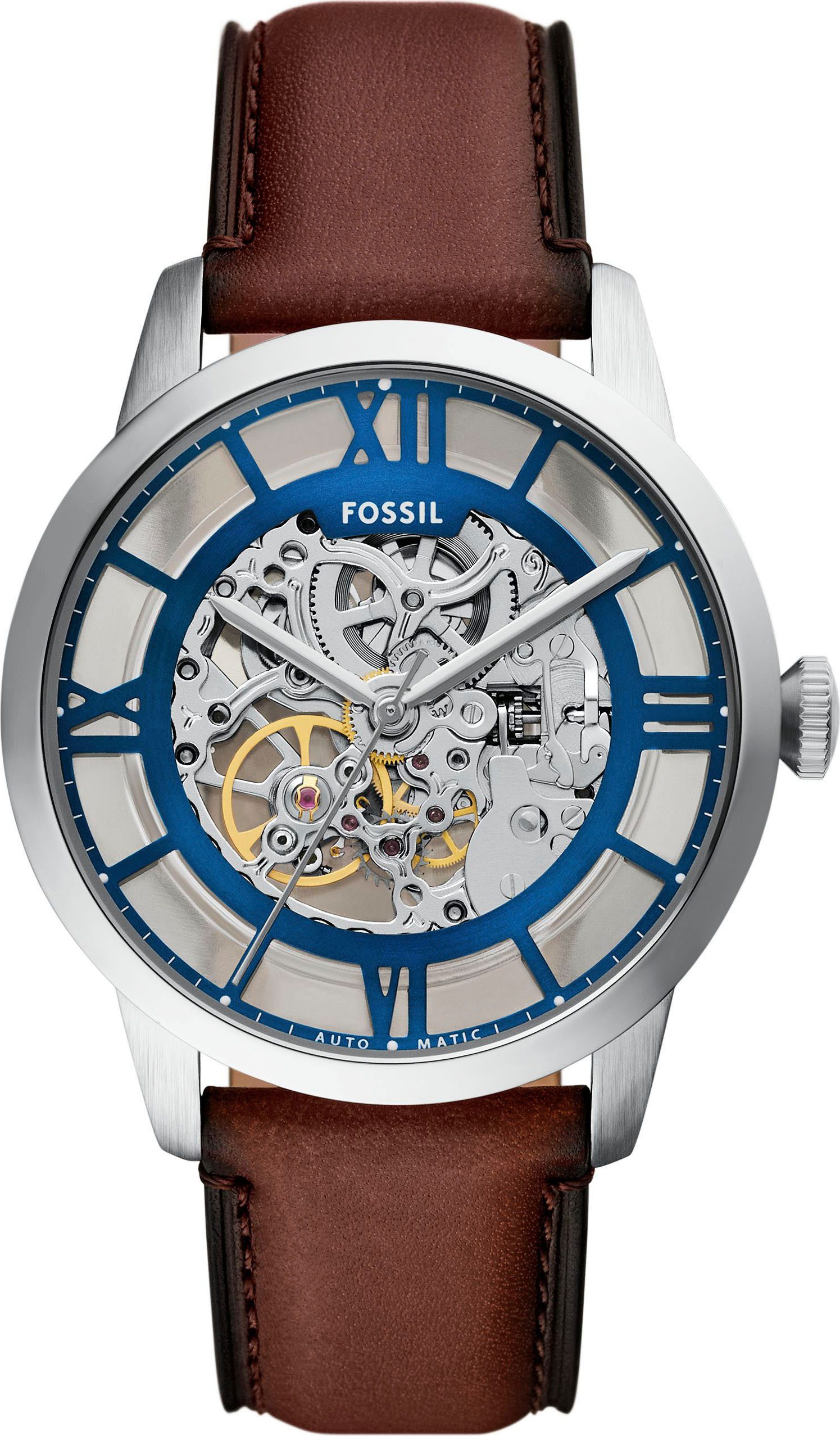 Fossil Automatikuhr TOWNSMAN ME3267, Armbanduhr, Herrenuhr, günstig online kaufen