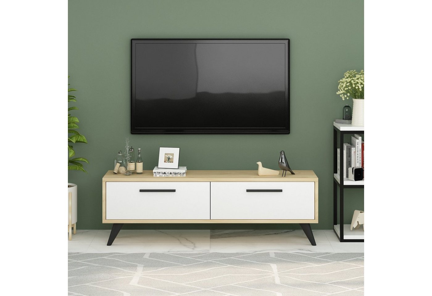 Skye Decor TV-Schrank Schränke, 45x120x29,6 cm, 100% Melaminbeschichtete Pa günstig online kaufen