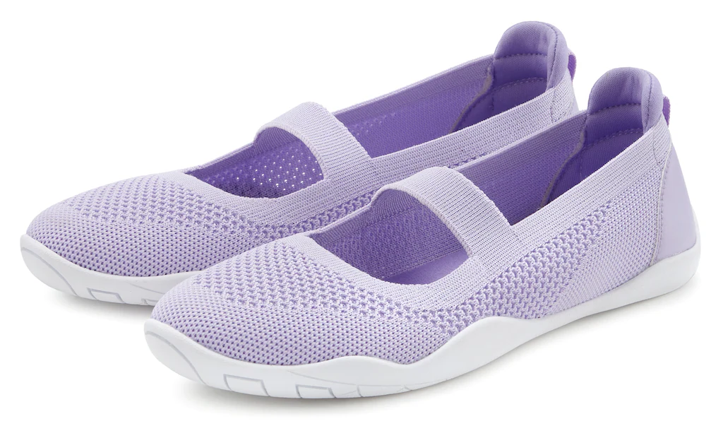 LASCANA Sneaker Ballerinas, Freizeitschuh, Slipper, Halbschuh, Slip On Snea günstig online kaufen