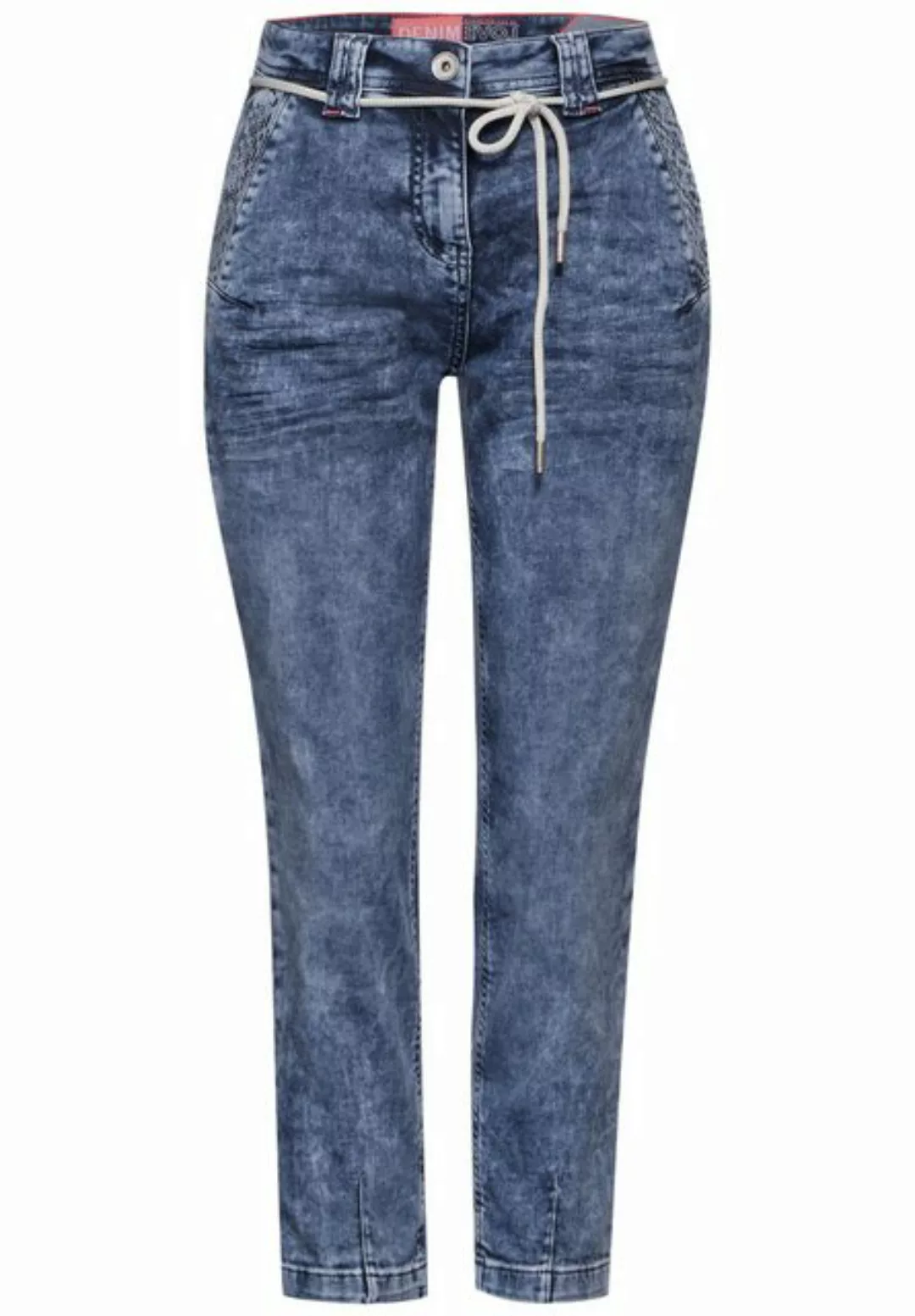 Cecil Gerade Jeans softer Materialmix günstig online kaufen