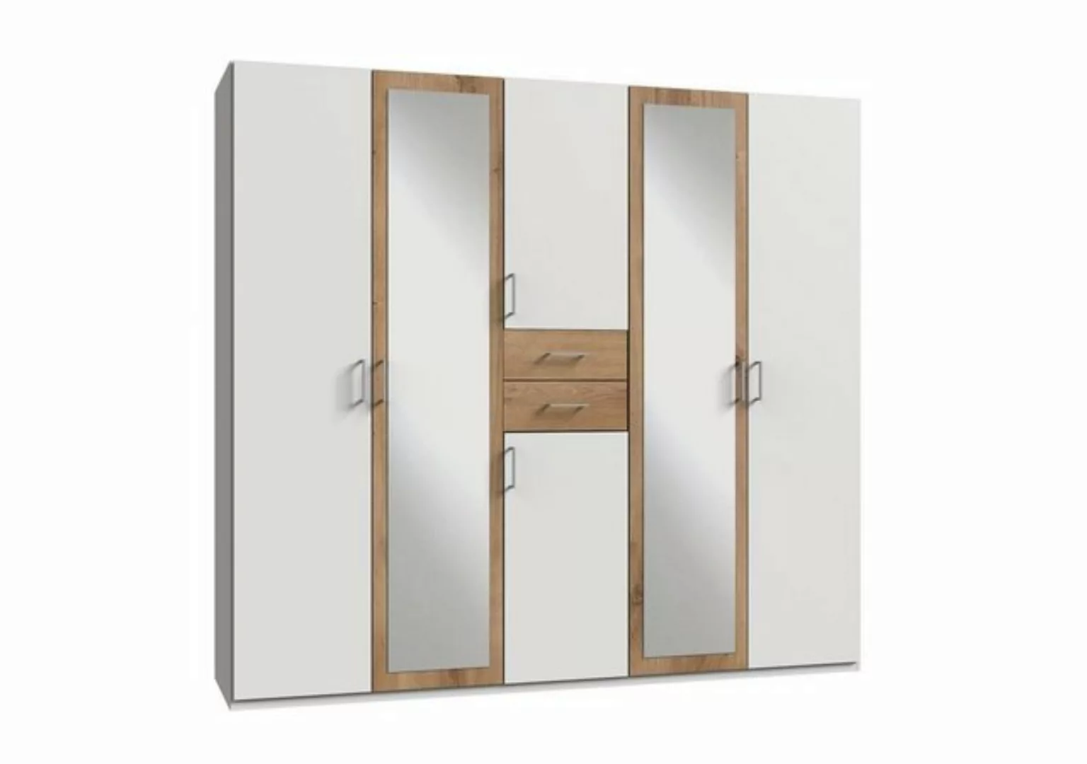 möbelando Kleiderschrank Drugi 225 x 208 x 58 cm (B/H/T) günstig online kaufen