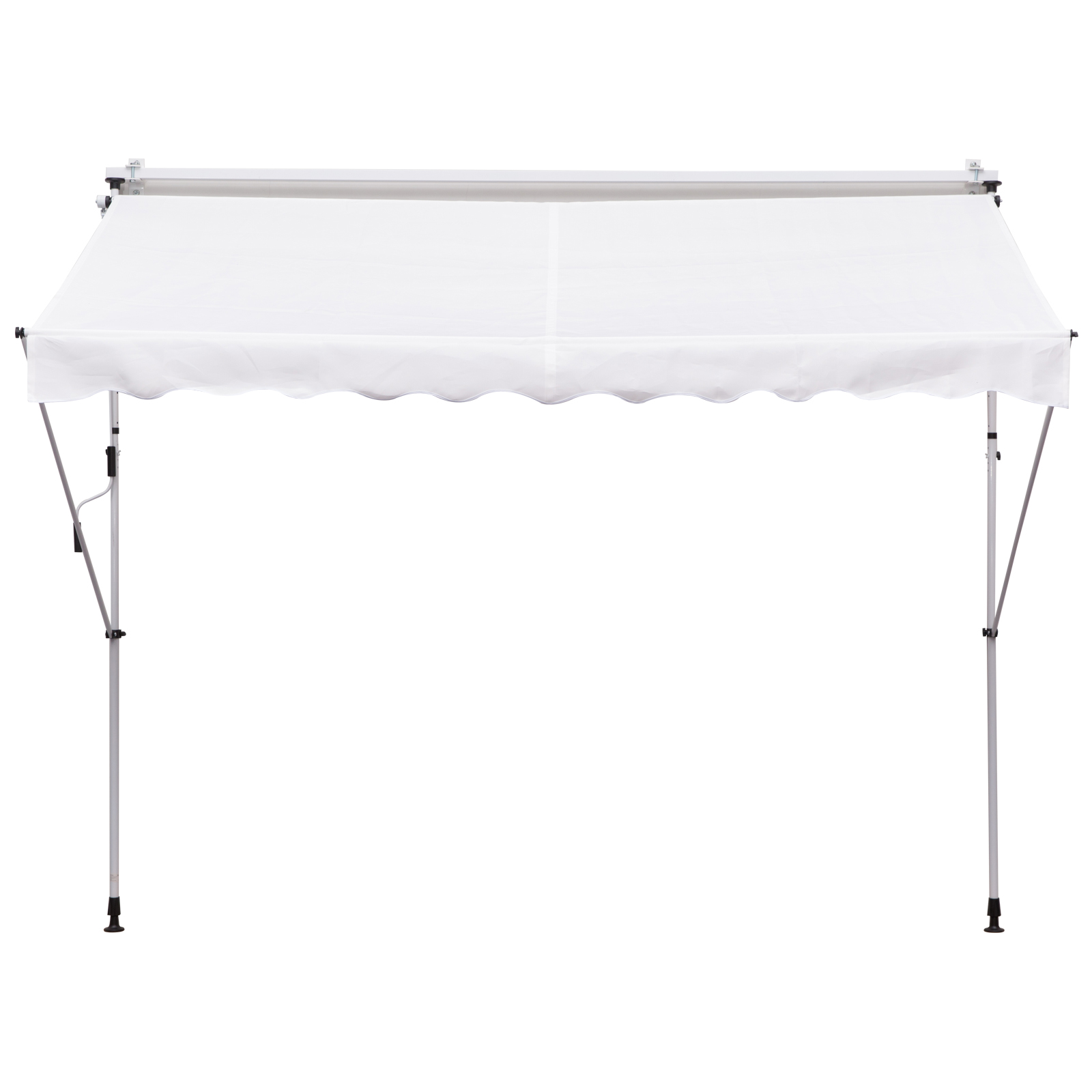 Outsunny Markise 3x1,5 m mit ausziehbarem Arm, Sonnenschirm-Markise im Frei günstig online kaufen