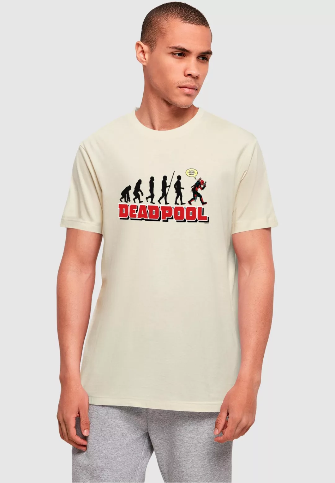 ABSOLUTE CULT T-Shirt "ABSOLUTE CULT Herren Deadpool - Evolution T-Shirt", günstig online kaufen