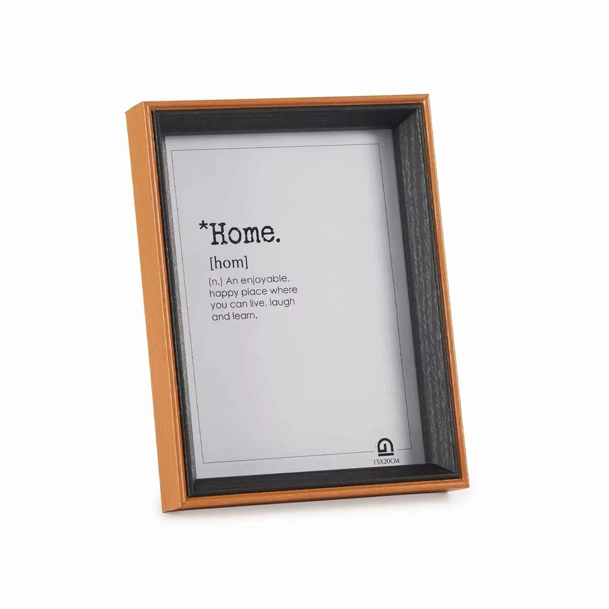 Fotorahmen Kristall Schwarz Braun Holz Mdf (17 X 22 X 3 Cm) (6 Stück) günstig online kaufen