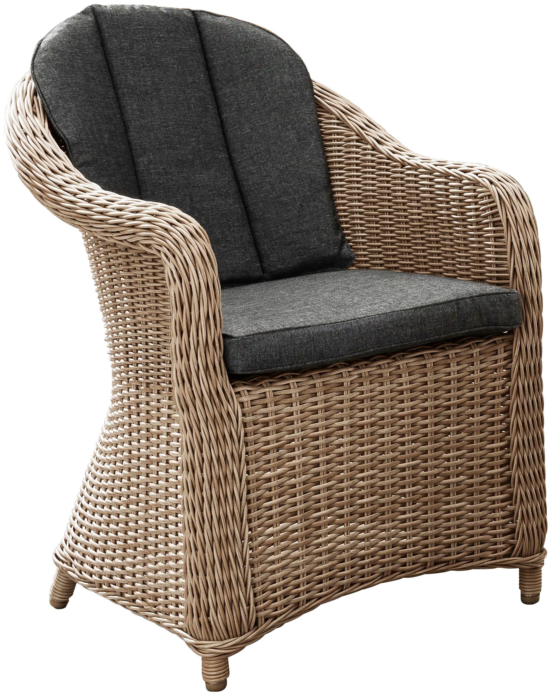 Destiny Gartensessel MALAGA (2er Set), Polyrattangeflecht, günstig online kaufen