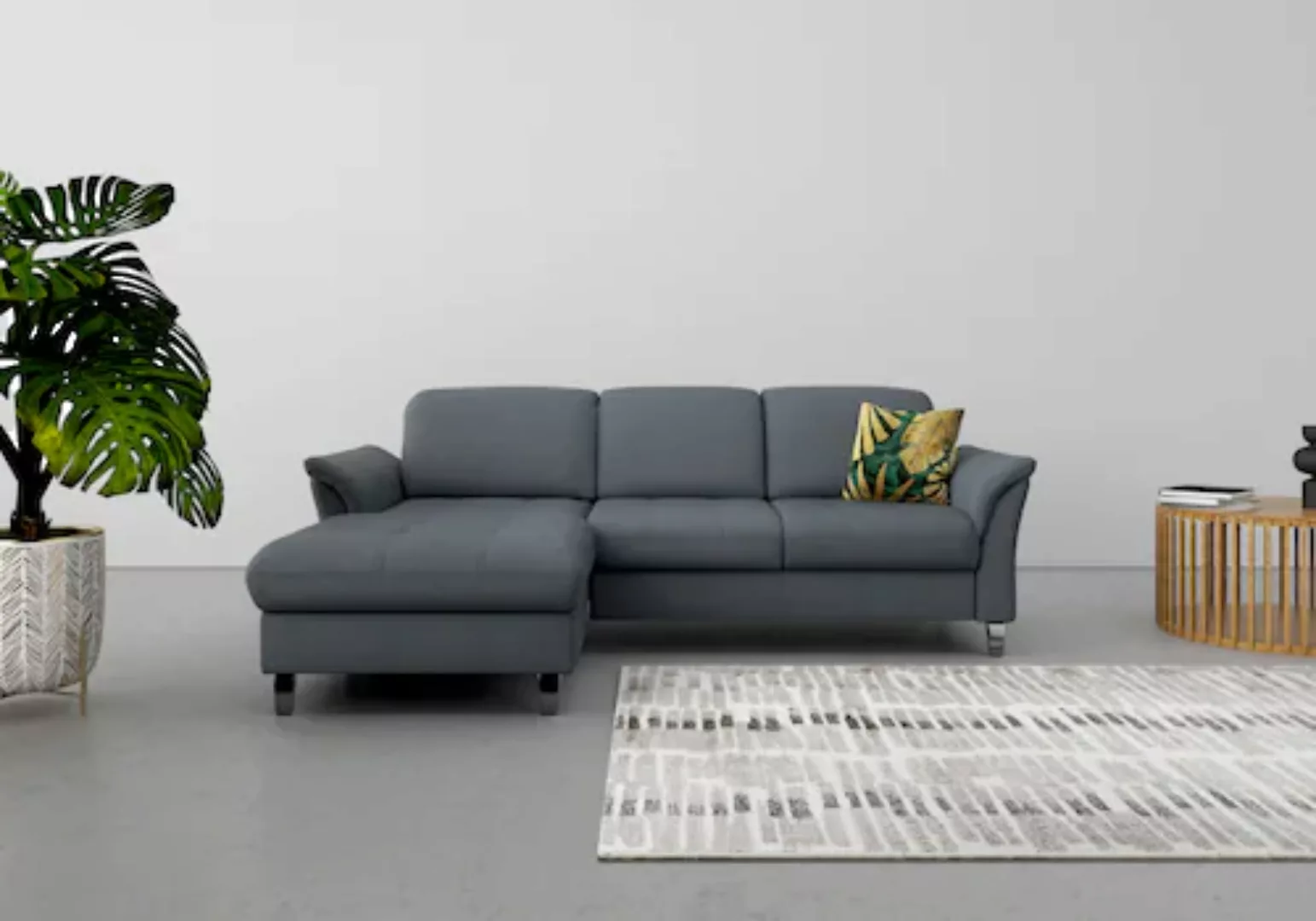 sit&more Ecksofa »Maggiore L-Form«, wahlweise mit Kopfteilverstellung, Bett günstig online kaufen