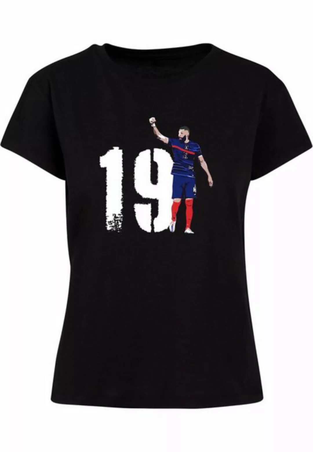 Merchcode T-Shirt Merchcode Damen Ladies Player 2 Box Tee (1-tlg) günstig online kaufen