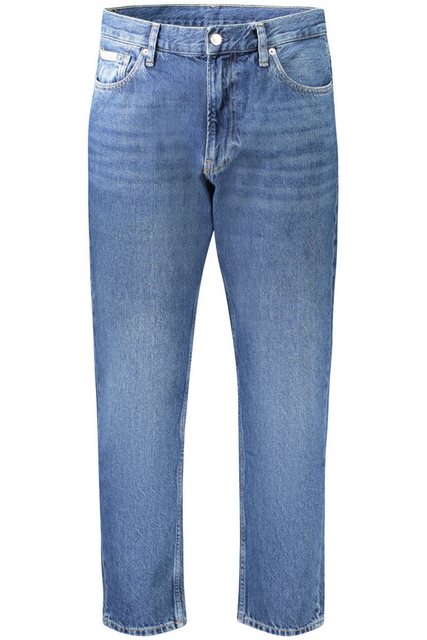 Calvin Klein Jeans 5-Pocket-Jeans Moderne Herrenjeans: Blau, Vintage-Look, günstig online kaufen