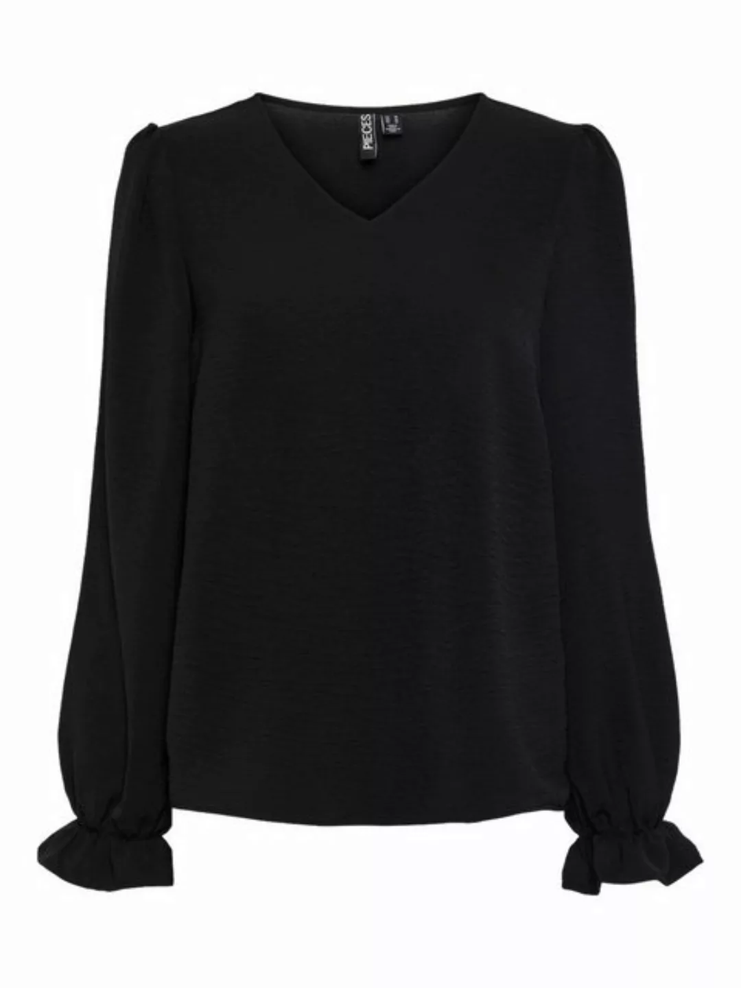 pieces Langarmshirt PCTIFFANY LS V-NECK TOP NOOS BC günstig online kaufen