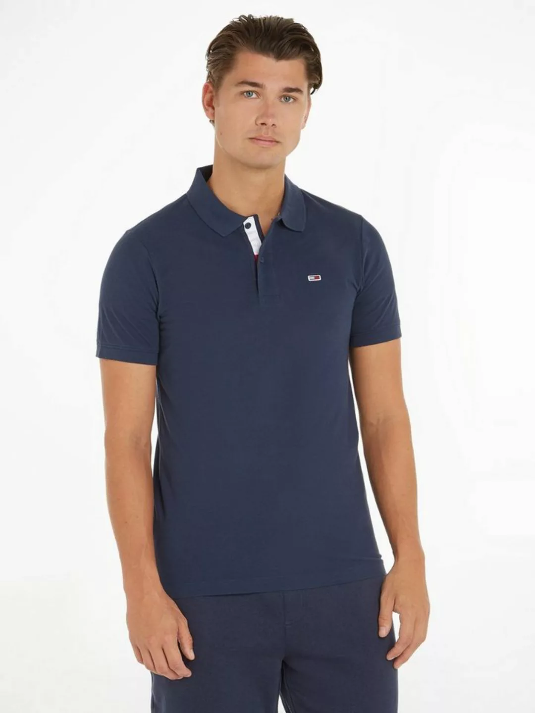 Tommy Jeans Poloshirt TJM SLIM PLACKET POLO günstig online kaufen