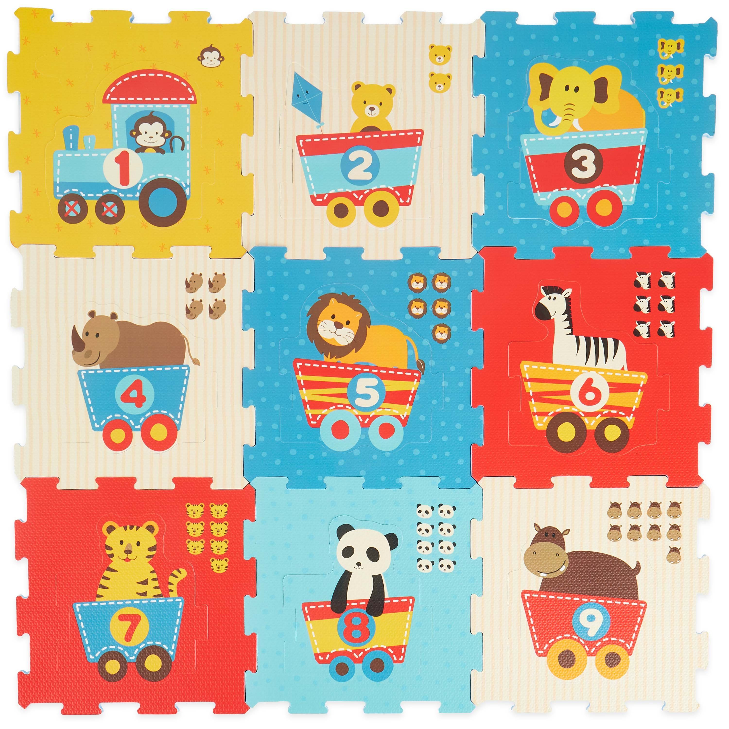 BIECO Steckpuzzle Puzzlematte Baby 18 tlg günstig online kaufen