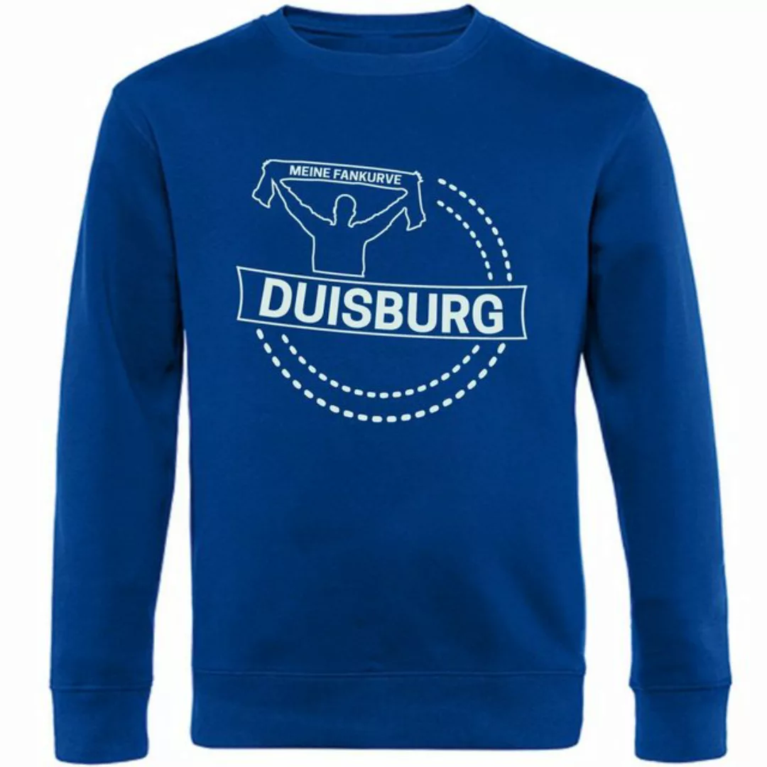 multifanshop Sweatshirt Duisburg - Meine Fankurve - Pullover günstig online kaufen