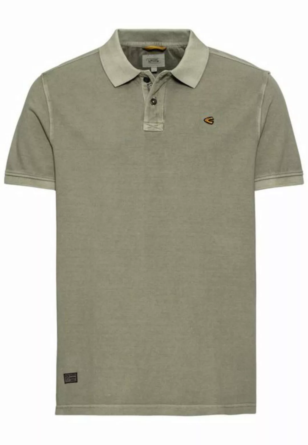 camel active Poloshirt aus zertifiziertem Organic Cotton Shirts_Poloshirt günstig online kaufen