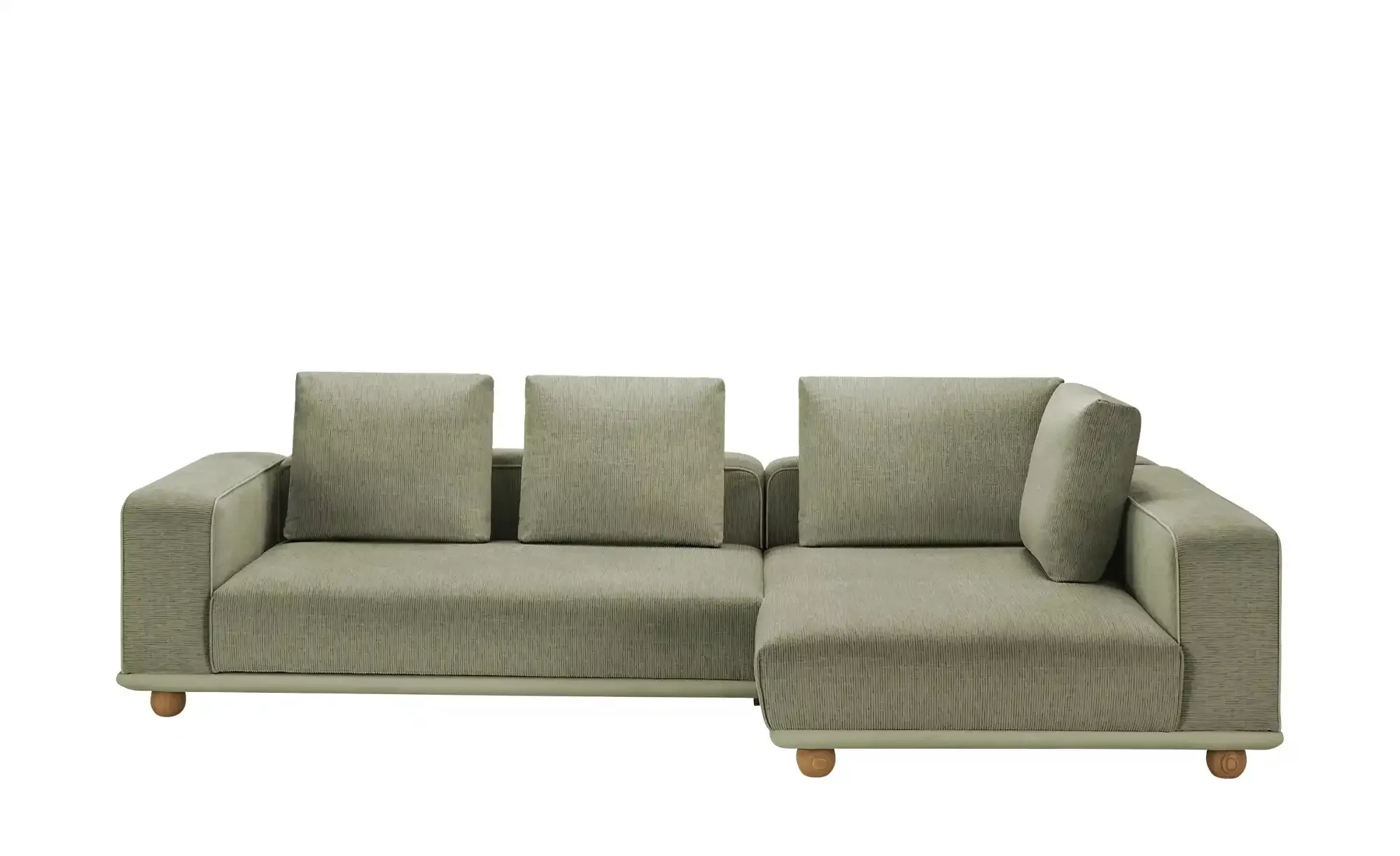 Ecksofa aus Mikrofaser Cora ¦ grün ¦ Maße (cm): B: 305 H: 88 T: 173 Polster günstig online kaufen