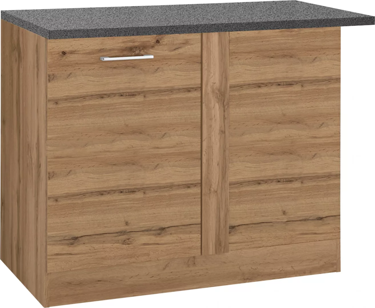 KOCHSTATION Eckunterschrank "KS-Colmar", 110 cm, mit Metallgriff günstig online kaufen