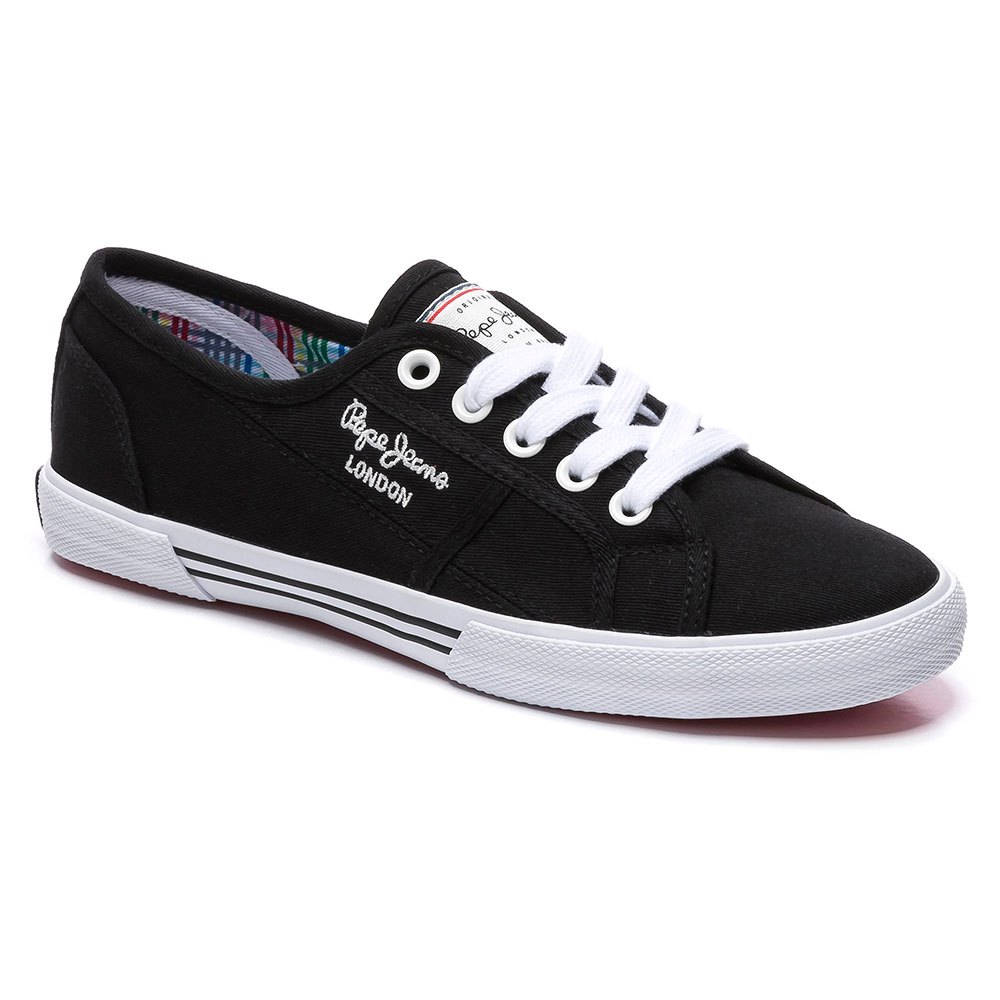 Pepe Jeans Aberlady Basic Sportschuhe EU 42 Black günstig online kaufen