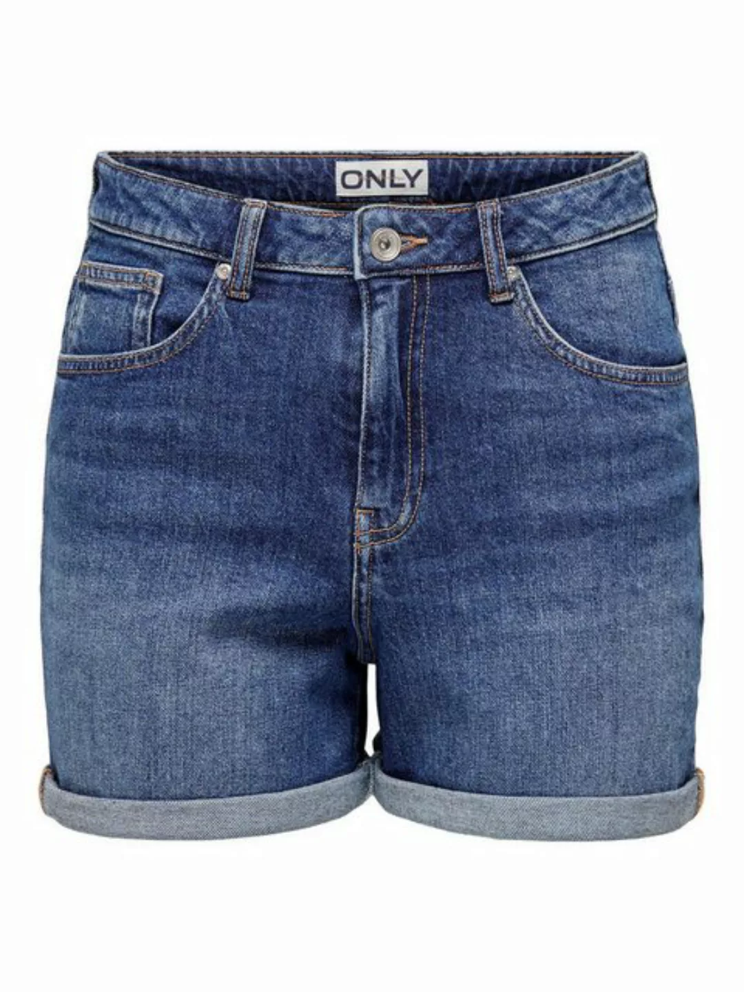 ONLY Jeansshorts Shorts Denim Bermudas High Waist 7684 in Blau-3 günstig online kaufen