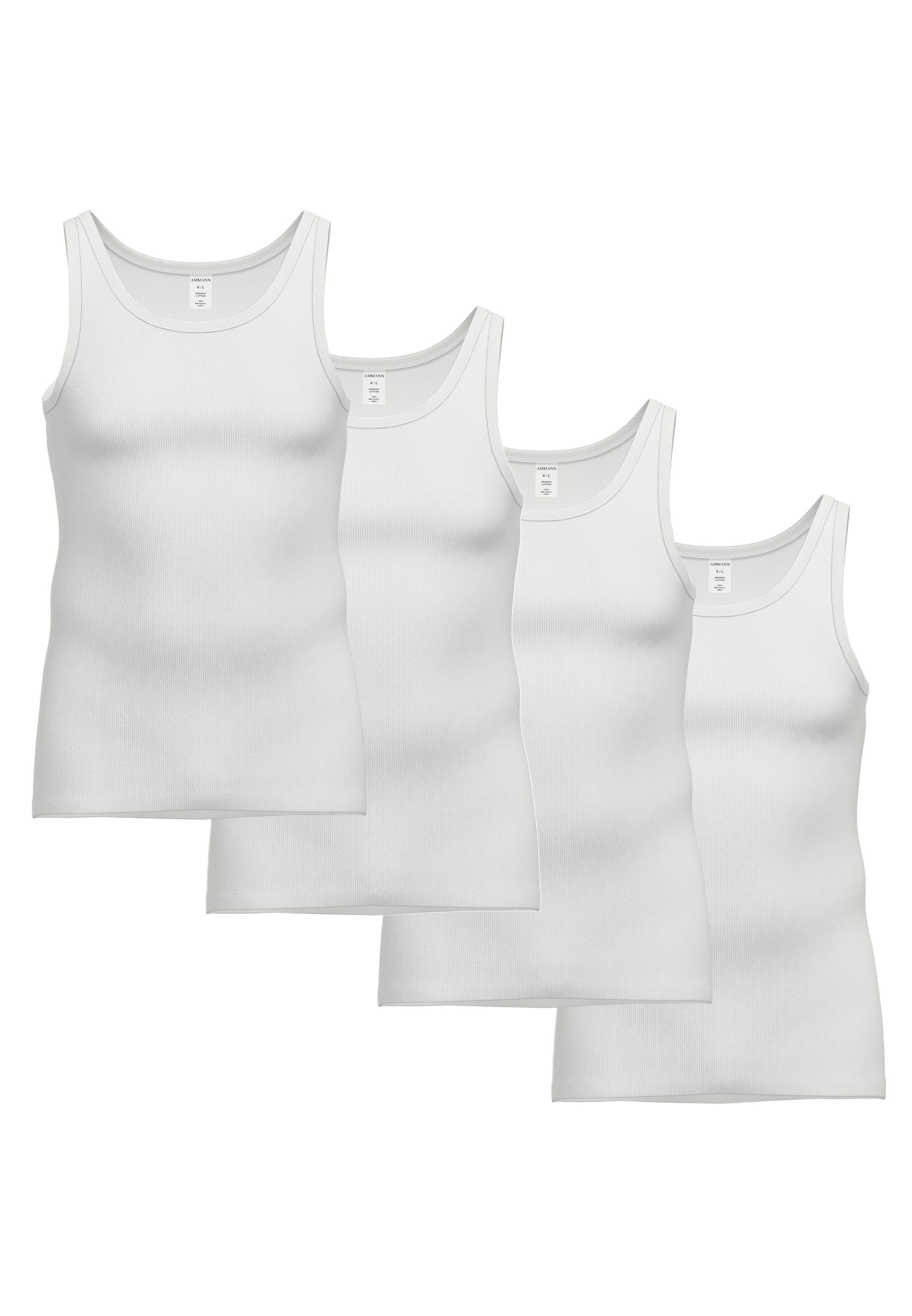Ammann Unterhemd 4er Pack Organic Cotton günstig online kaufen