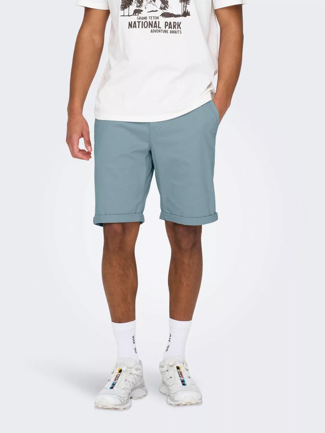 ONLY & SONS Chinoshorts ONSPETER LIFE REGULAR 0013 SHORTS NOOS günstig online kaufen