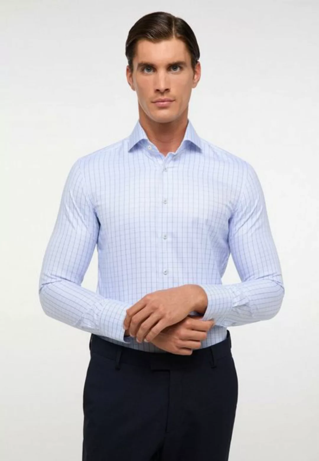 Eterna Langarmhemd SLIM FIT günstig online kaufen