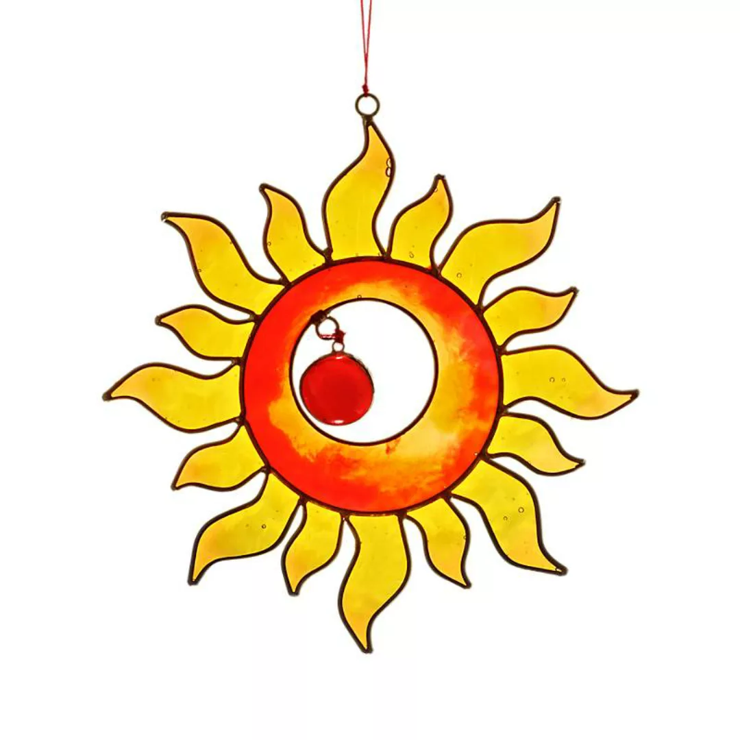 Fensterhänger Sonne "Dekoration" (10 cm) günstig online kaufen