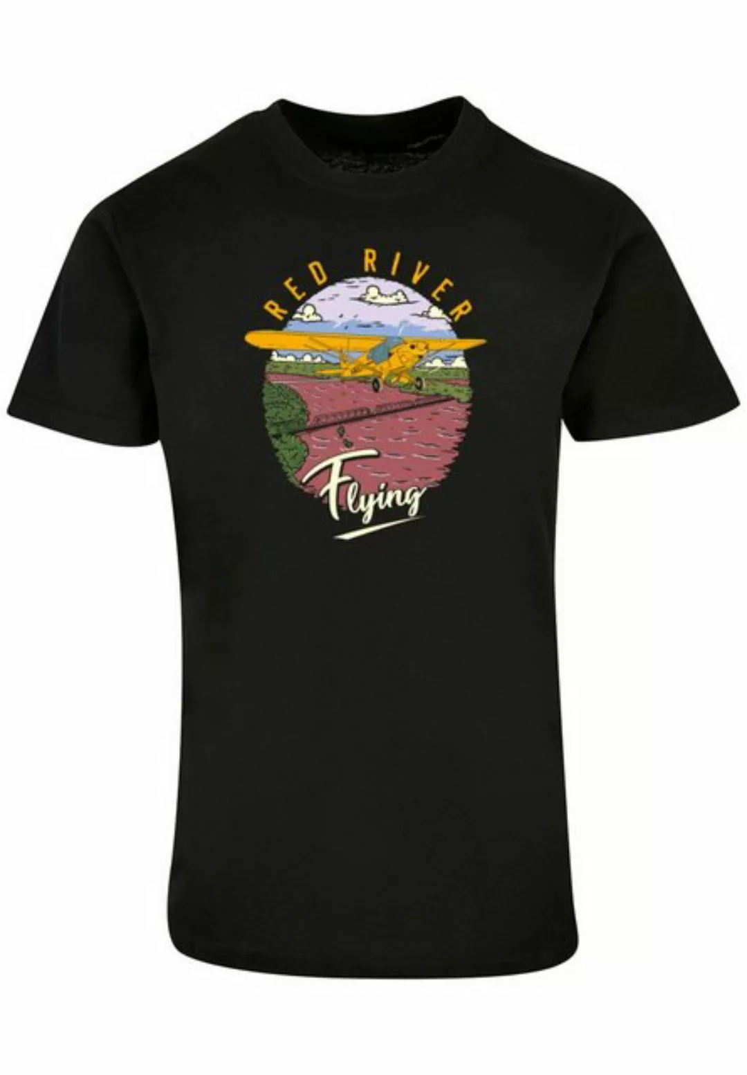 F4NT4STIC T-Shirt Red River Flying Print günstig online kaufen