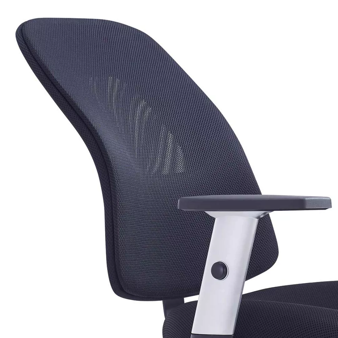 Bürodrehstuhl mit Lendenwirbelstütze höhenverstellbarem Sitz günstig online kaufen