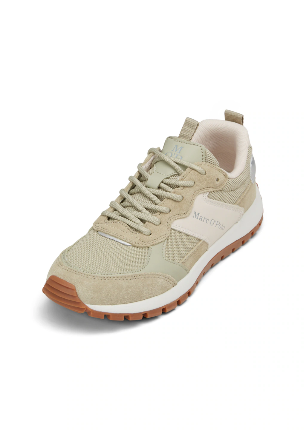 Marc OPolo Sneaker "aus edlem Rindleder und Mesh-Einsatz" günstig online kaufen