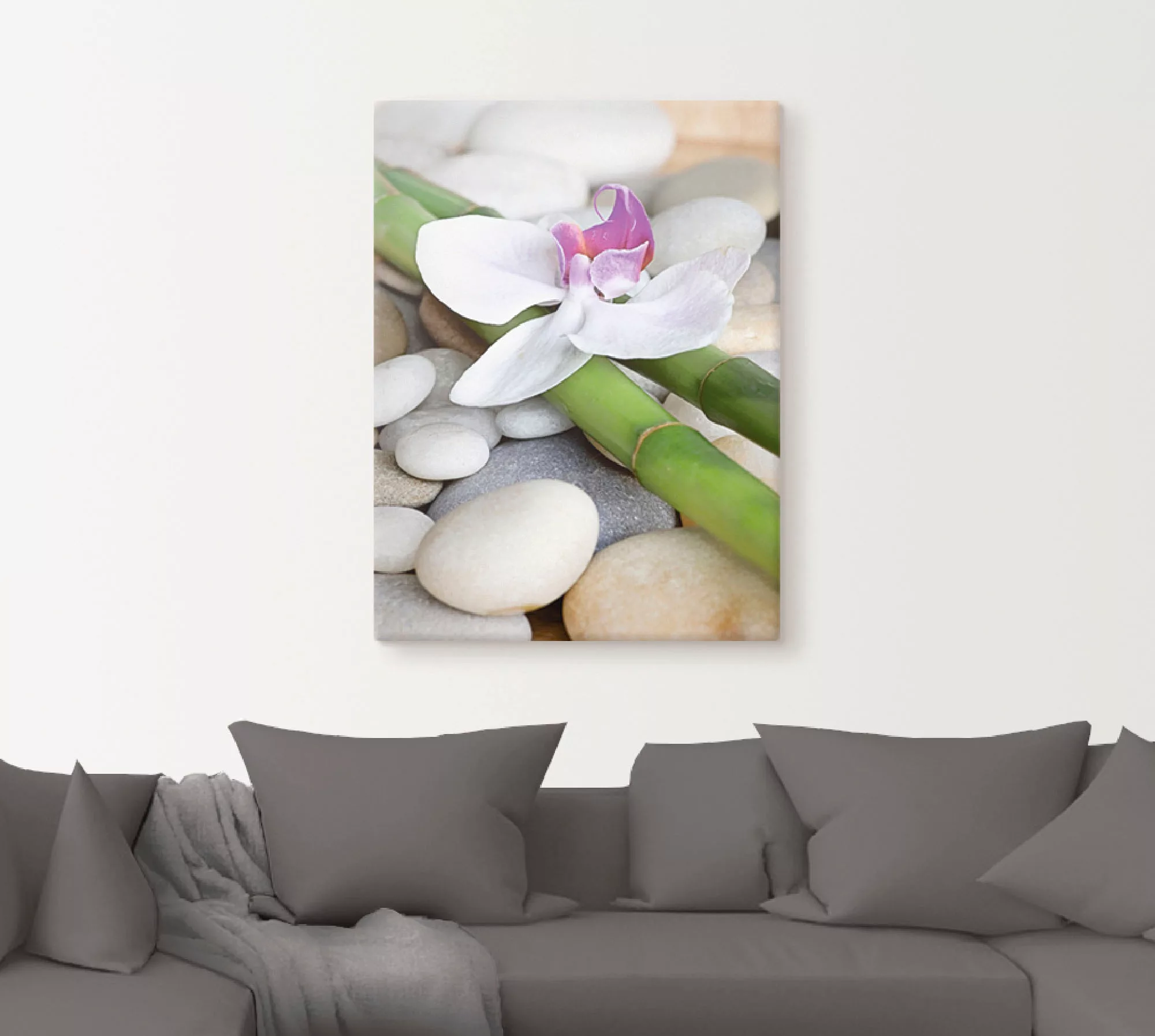 Artland Wandbild "Zen Orchidee", Zen, (1 St.), als Alubild, Outdoorbild, Le günstig online kaufen