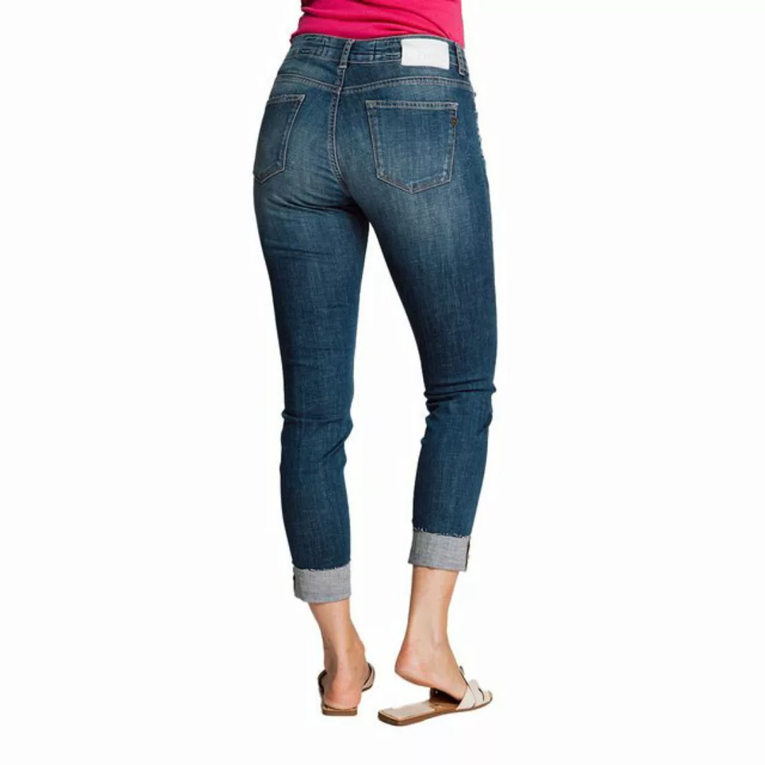 Zhrill Mom-Jeans Skinny Jeans ZHNOVA Blau angenehmer Tragekomfort günstig online kaufen