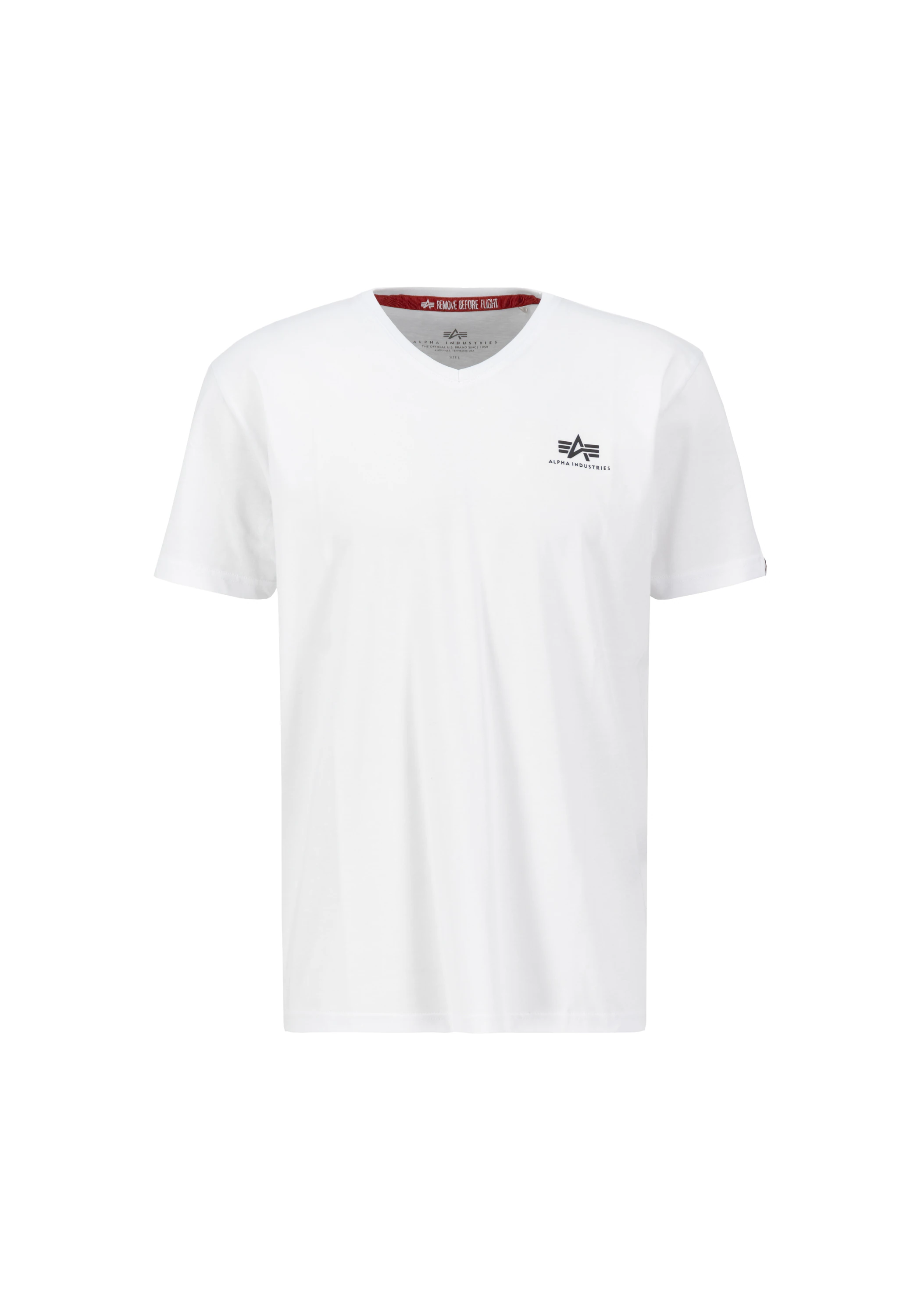 Alpha Industries T-Shirt "Alpha Industries Men - T-Shirts Basic V-Neck T Sm günstig online kaufen