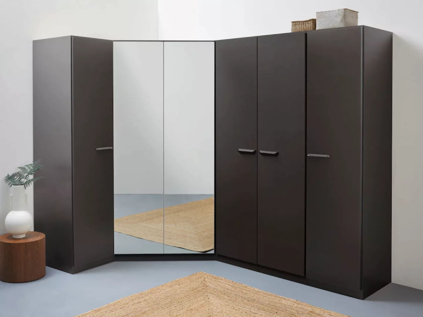 rauch Schrank-Set "Vandor", Schrankset inklusive 3 Wäscheboxen und 1 Stoff- günstig online kaufen