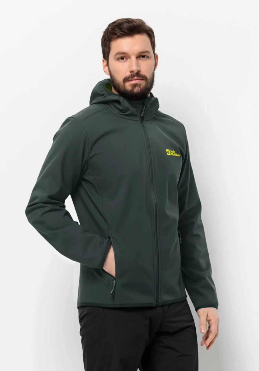 Jack Wolfskin Softshelljacke "BORNBERG HOODY M", mit Kapuze günstig online kaufen