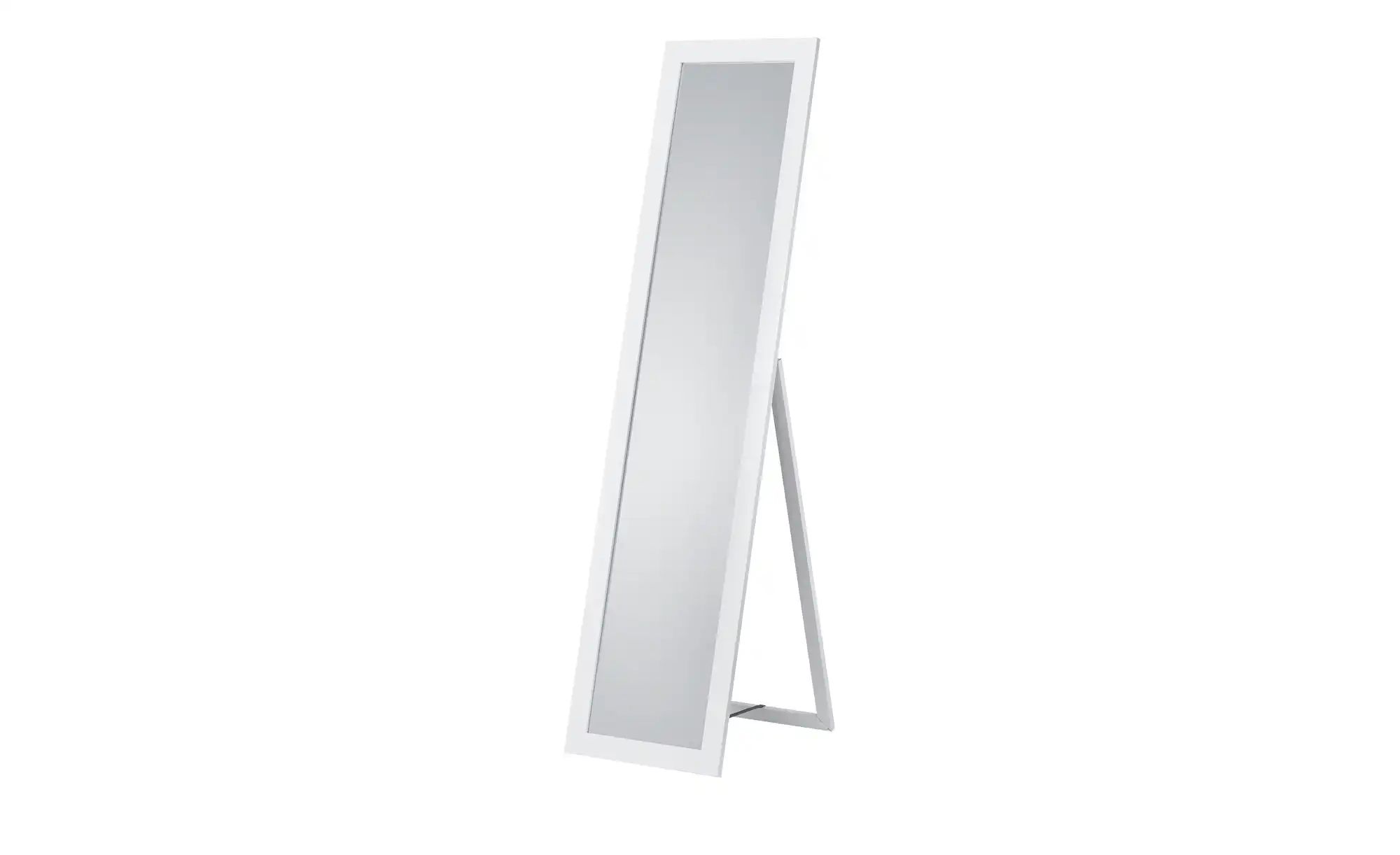 Standspiegel  Muscoline ¦ weiß ¦ Glas,Aluminium,Holzwerkstoff ¦ Maße (cm): günstig online kaufen
