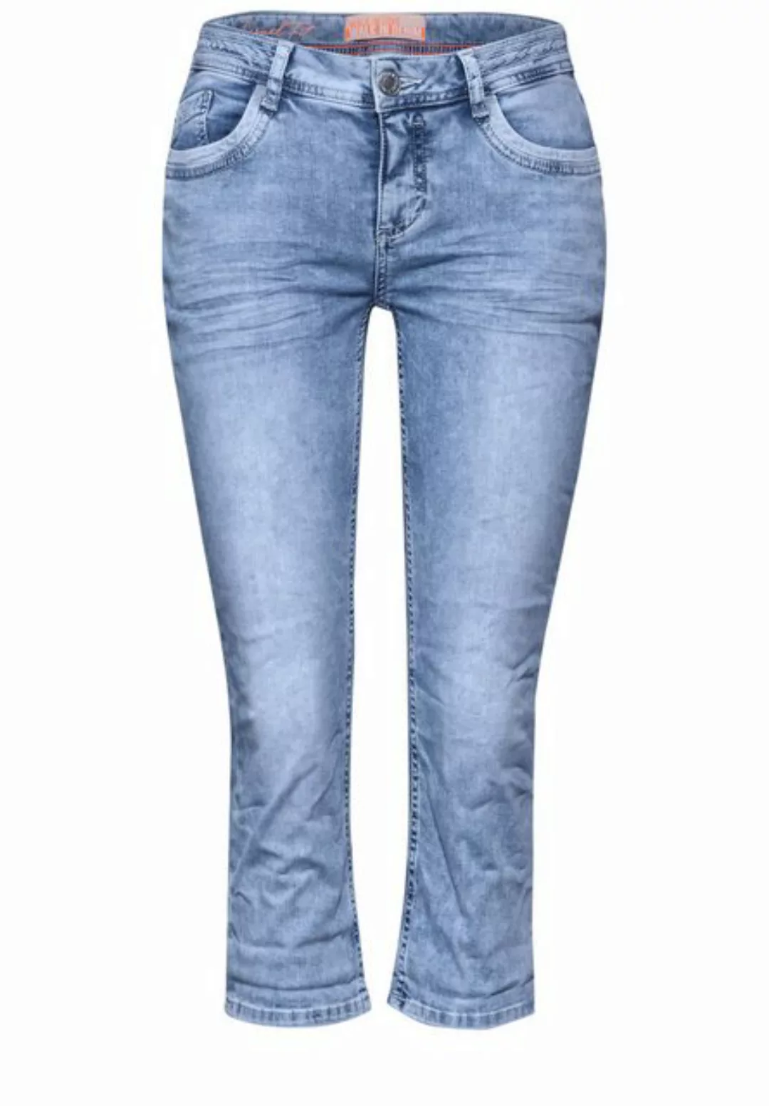 STREET ONE 5-Pocket-Jeans 3/4 Jeans günstig online kaufen