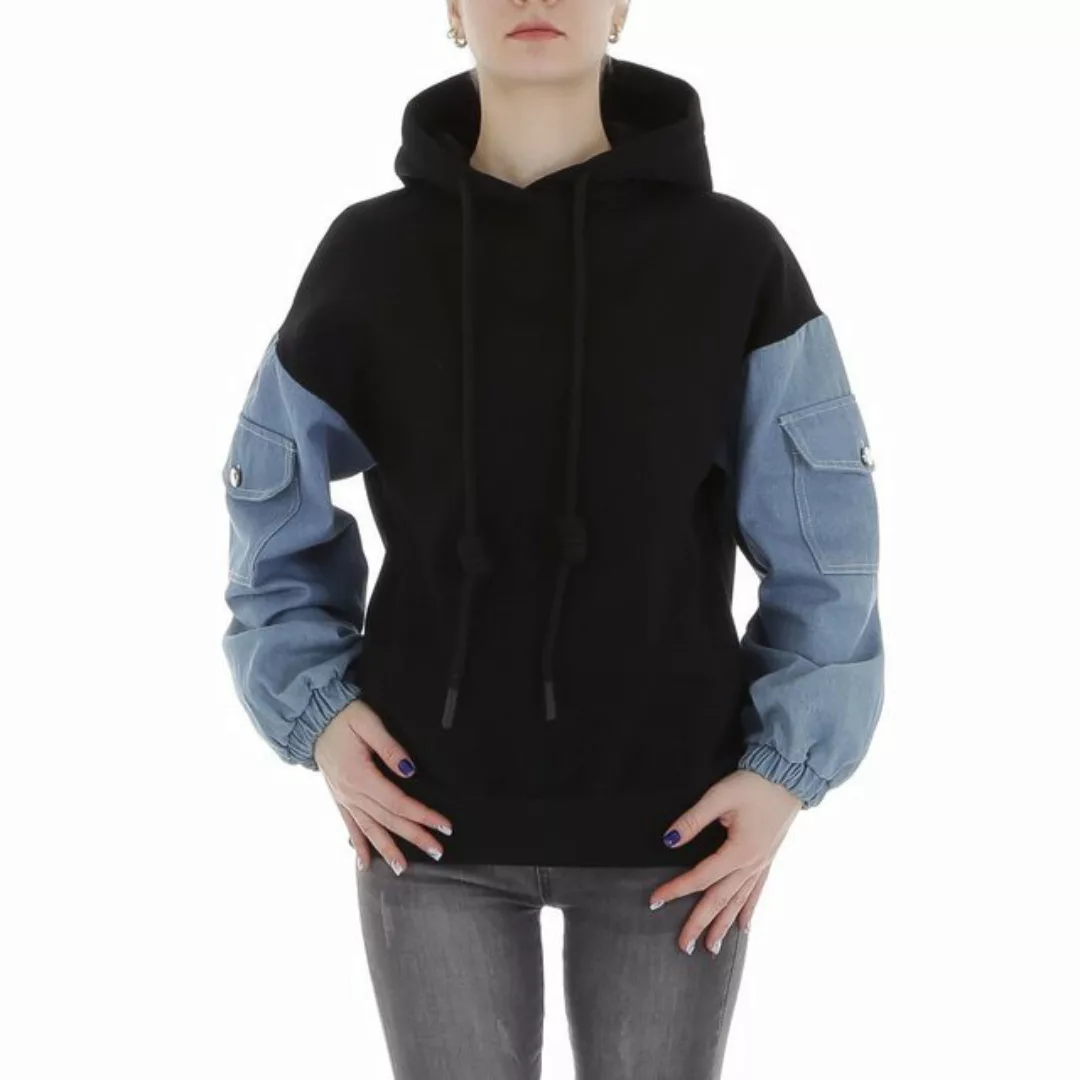 Ital-Design Kapuzenshirt Damen Freizeit (86099072) Kapuze Sweatshirt in Sch günstig online kaufen