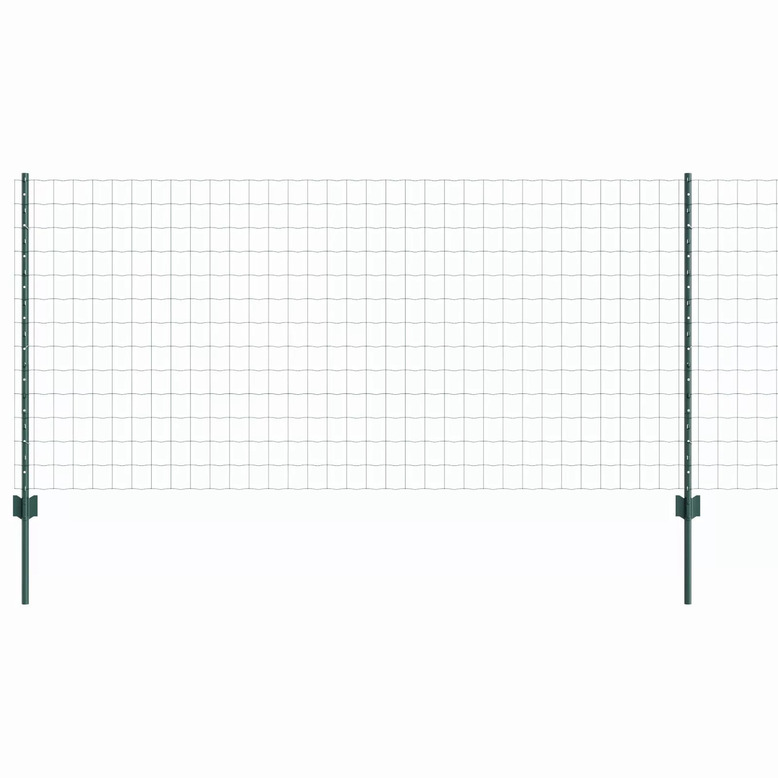 vidaXL Zaunpfosten Gartenzaunset Set aus 2 günstig online kaufen