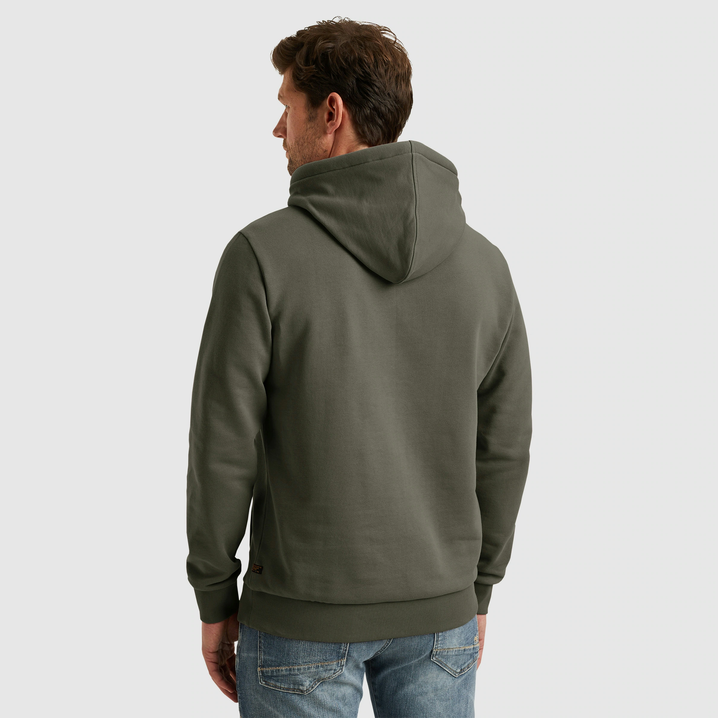 PME Legend Herren Kapuzenpullover Hoodie HOODED SOFT TERRY WITH LOGO - Regu günstig online kaufen