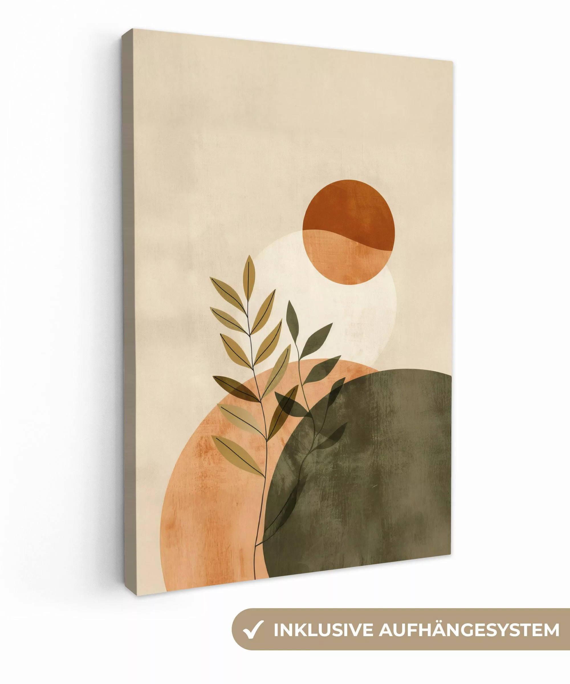 OneMillionCanvasses® Leinwandbild Äste - Formen - günstig online kaufen