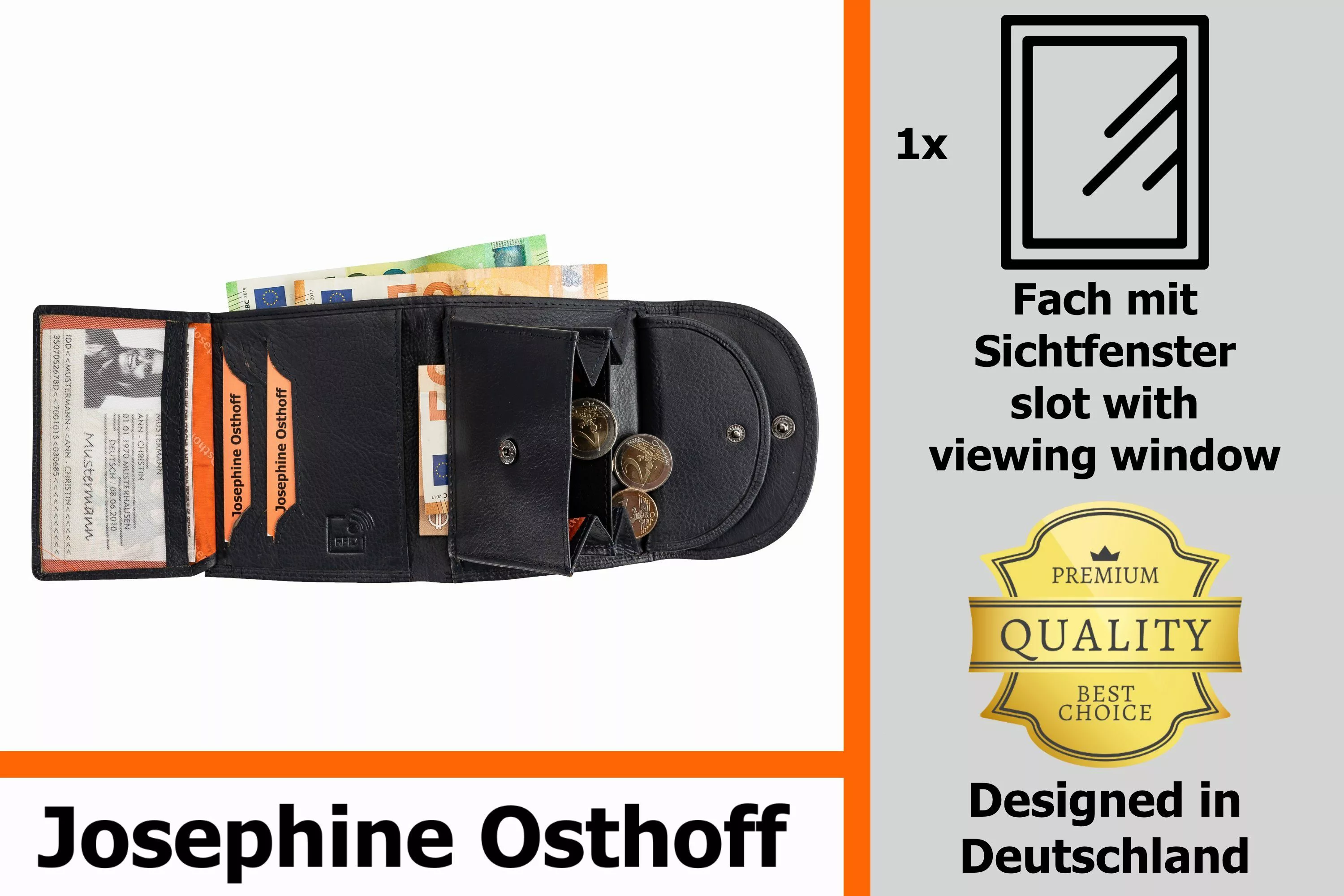 Josephine Osthoff Geldbörse Club Geldbörse marine günstig online kaufen