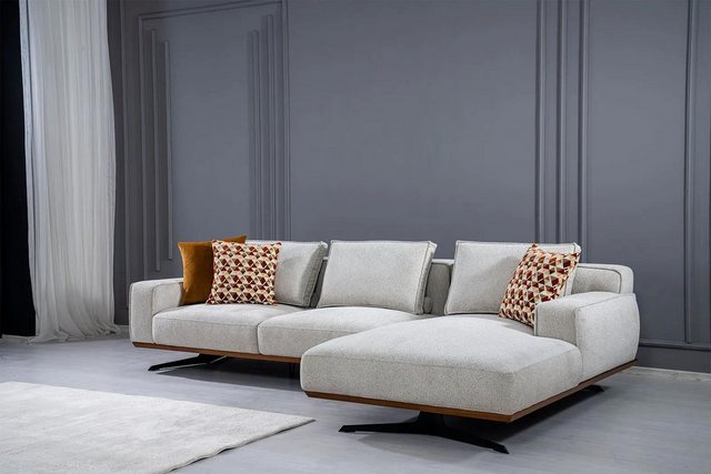 JVmoebel Ecksofa Design Relax Ecksofa Polstergarnitur Wohnlandschaft Eckgar günstig online kaufen