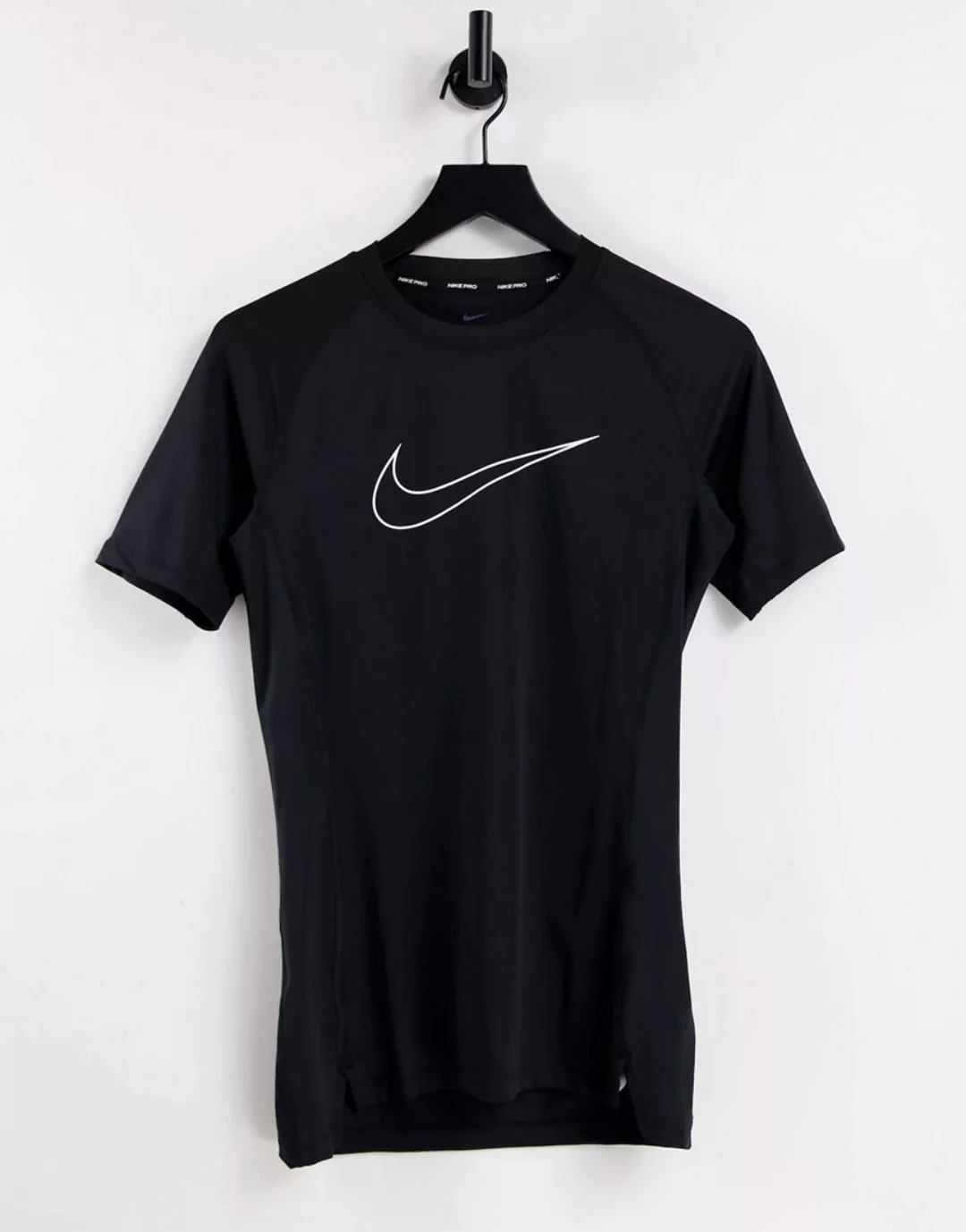 Nike – Pro Training – Dünnes T-Shirt in Schwarz günstig online kaufen