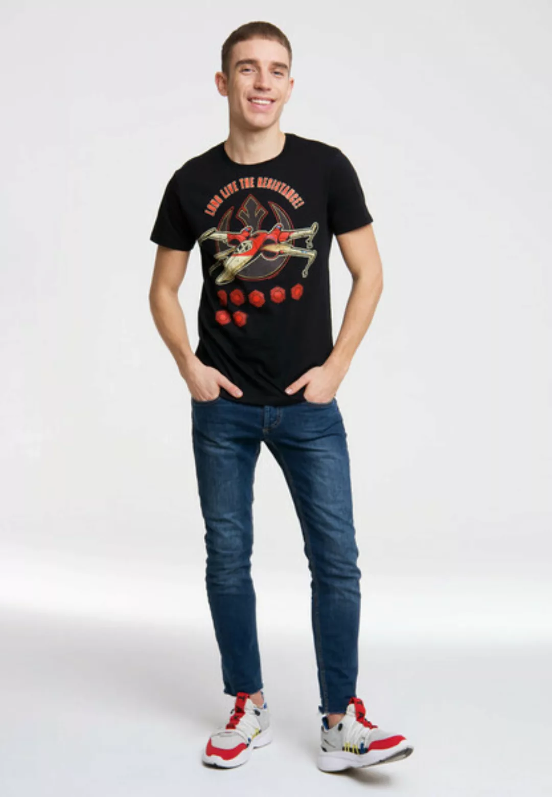 Logoshirt - Star Wars - Resistance - Starfighter - Organic T-shirt günstig online kaufen