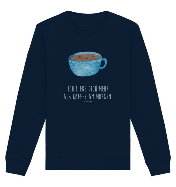 Mr. & Mrs. Panda Longpullover Größe XXL Kaffee Tasse - French Navy - Gesche günstig online kaufen