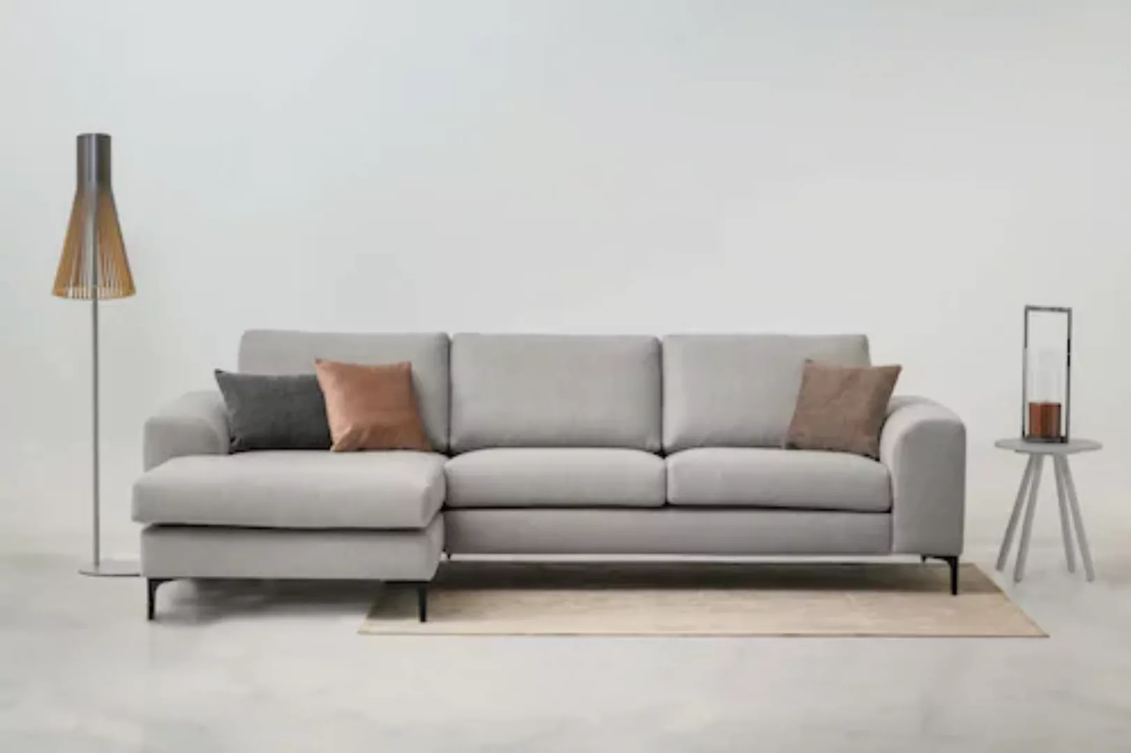 INOSIGN Ecksofa Henry, mit Metallbeinen, in modernem Design günstig online kaufen