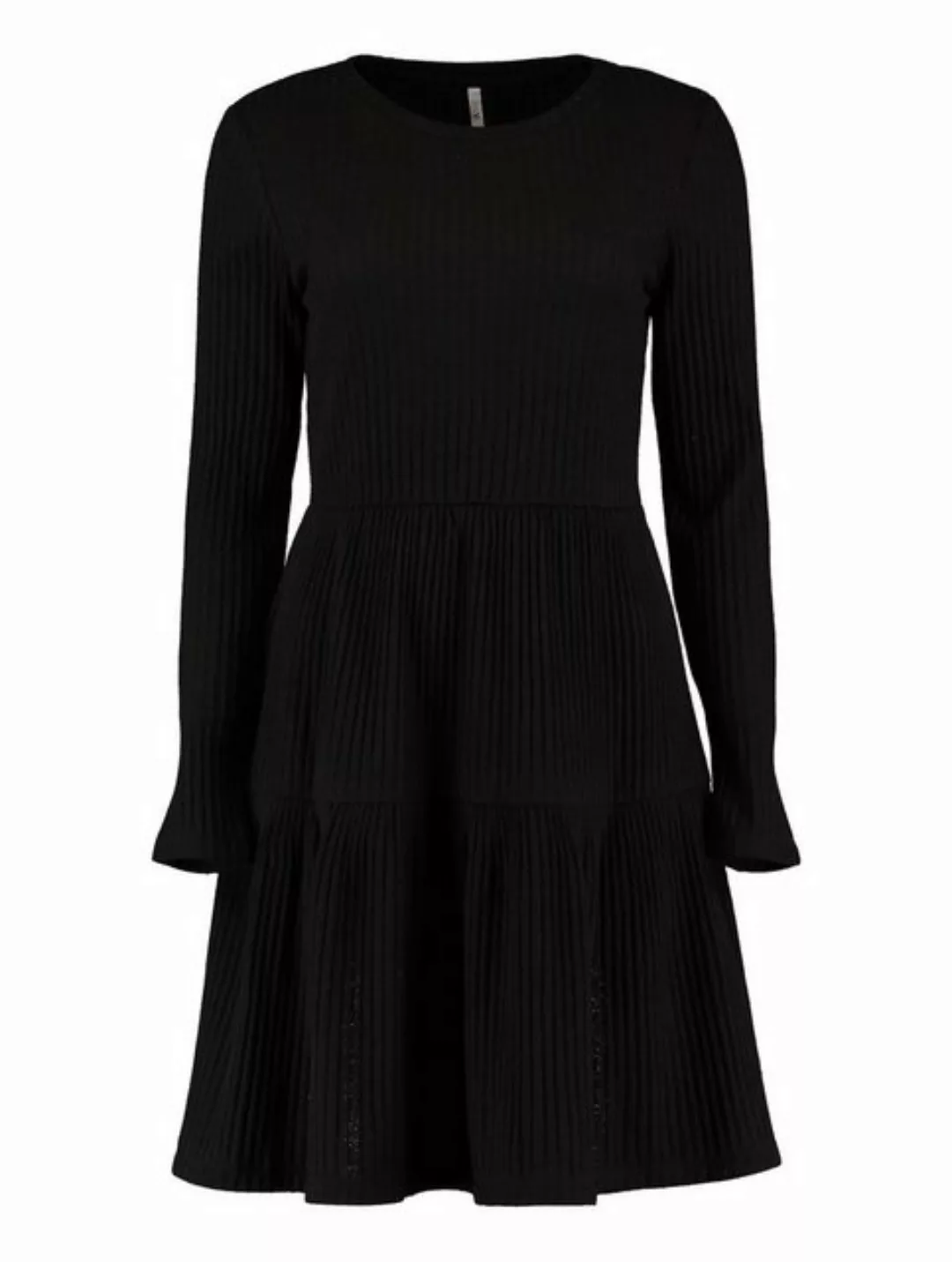 HaILY’S Shirtkleid Langarm Kleid Mini Ripp Blusen Dress Id44a (knielang) 59 günstig online kaufen