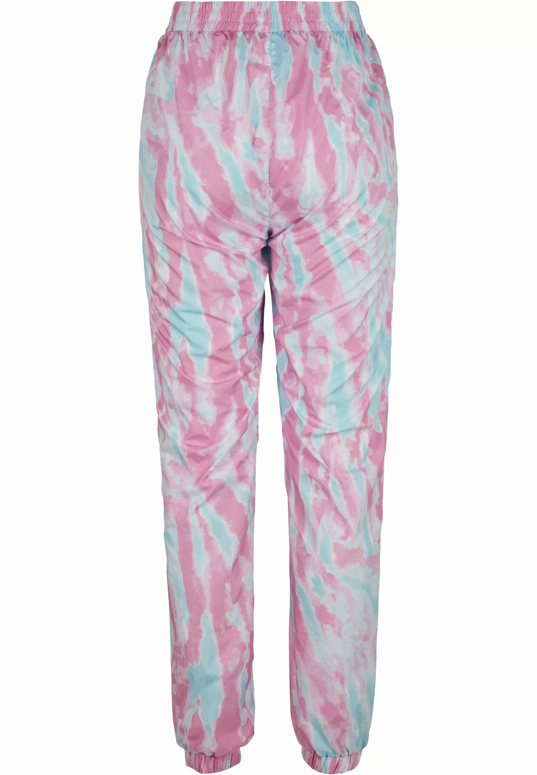 URBAN CLASSICS Jogginghose "Urban Classics Damen Ladies Tie Dye Track Pants günstig online kaufen